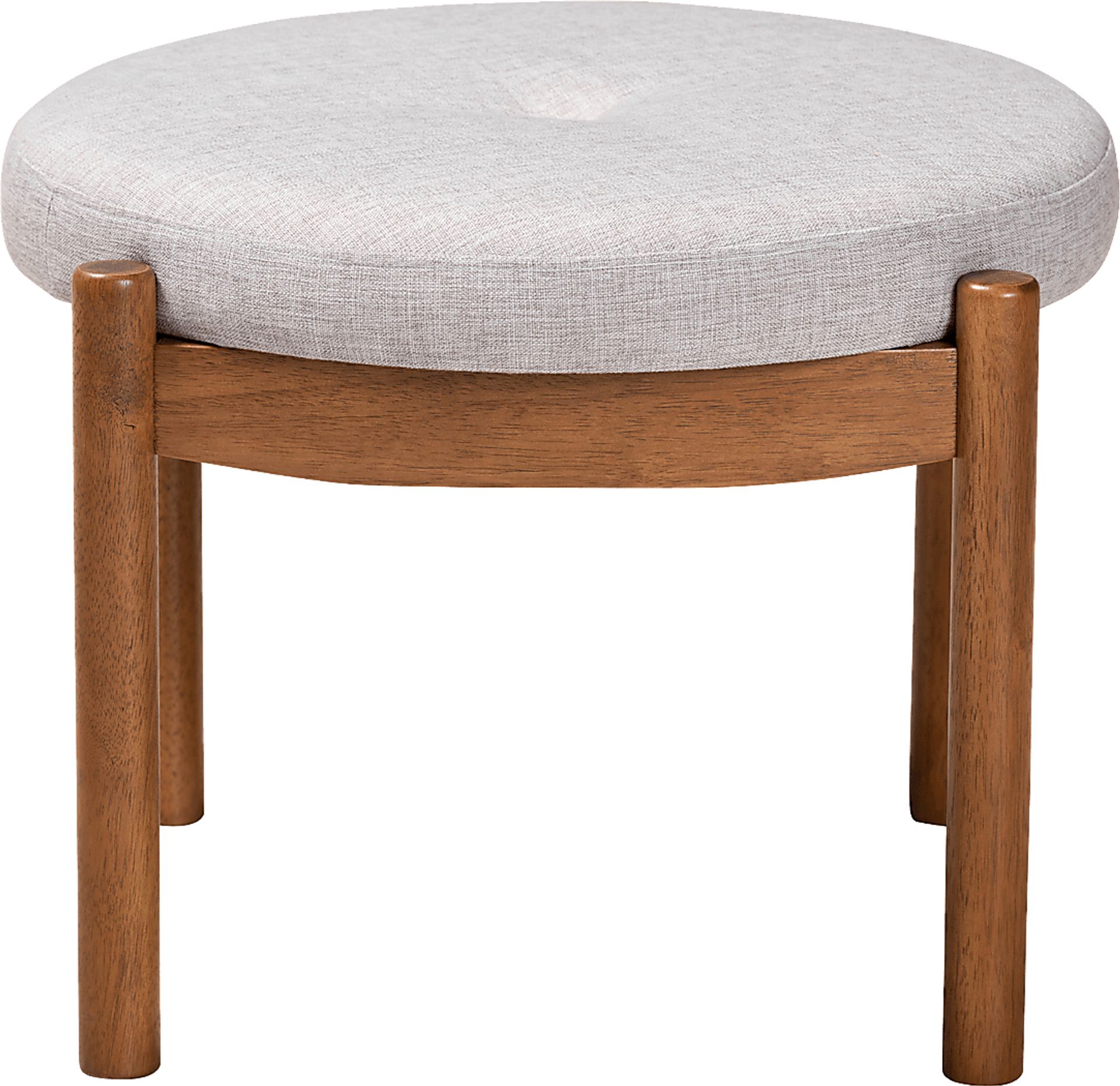 Coweeset Light Gray Ottoman - Image 4