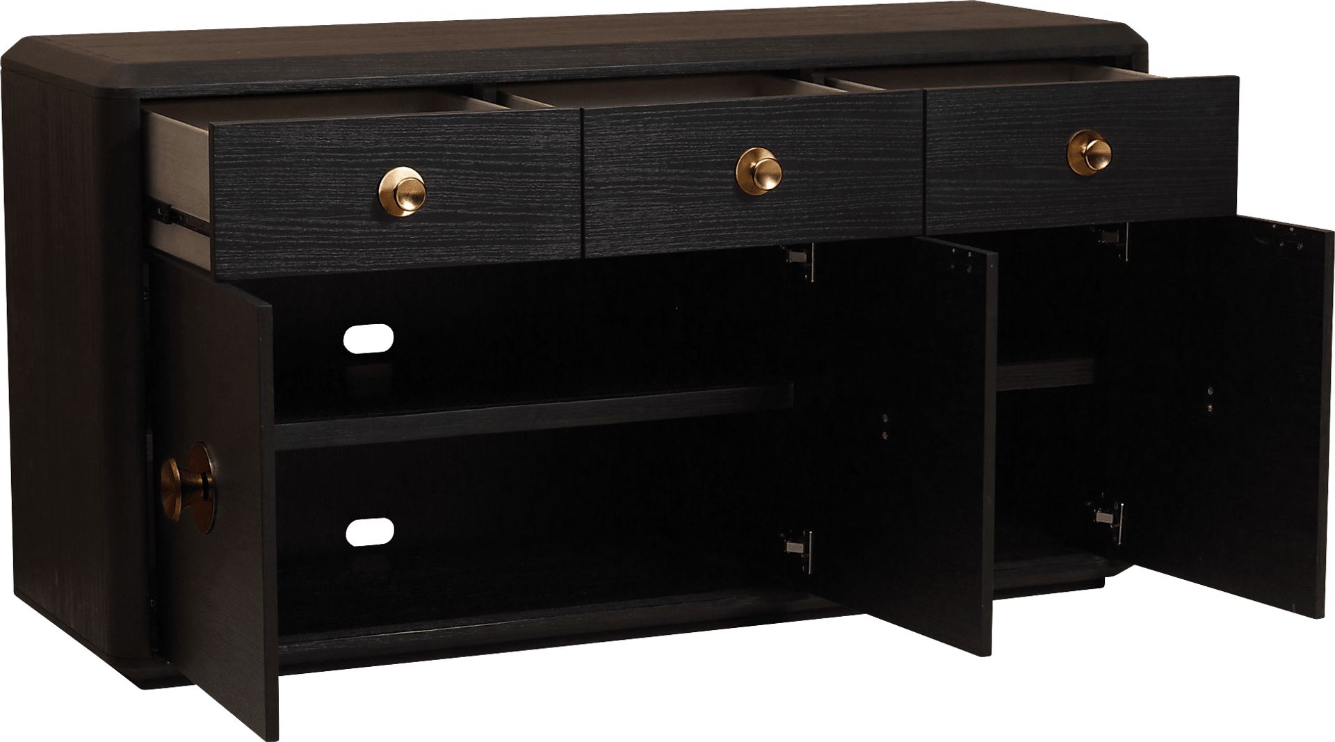 Cowper Black 64 in. Console - Image 3