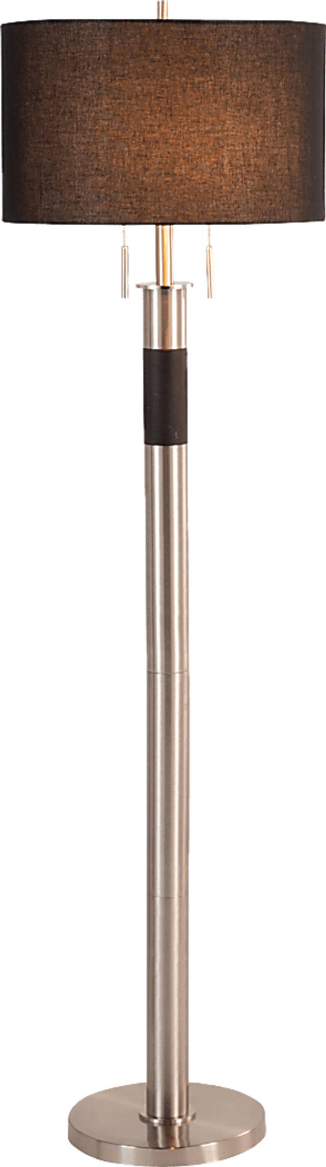 Cozette Black Floor Lamp - Thumbnail - Image 2