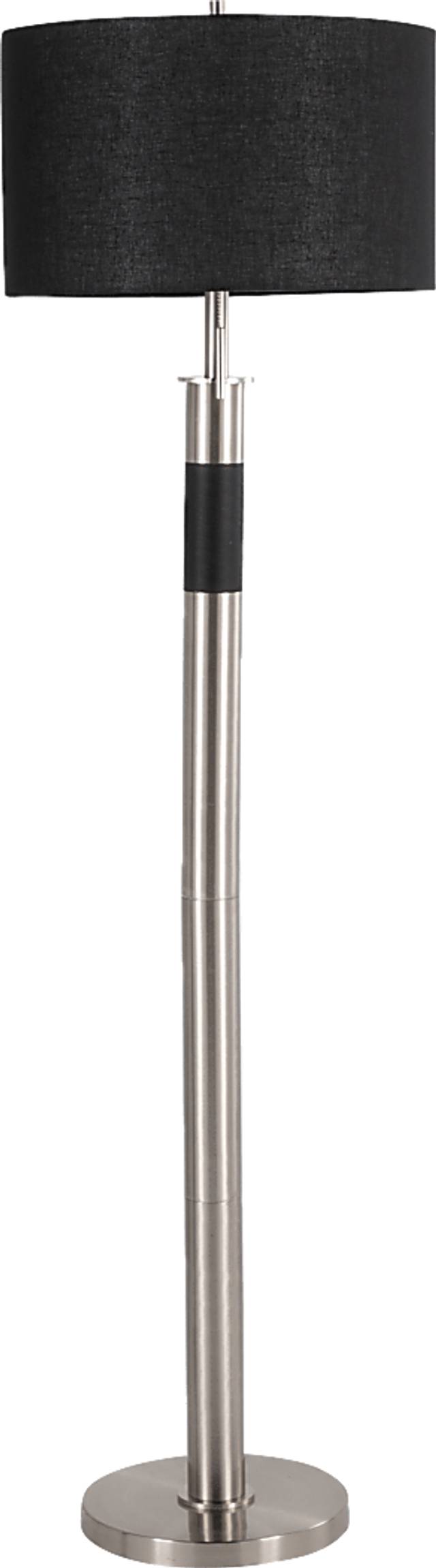 Cozette Black Floor Lamp - Thumbnail - Image 3
