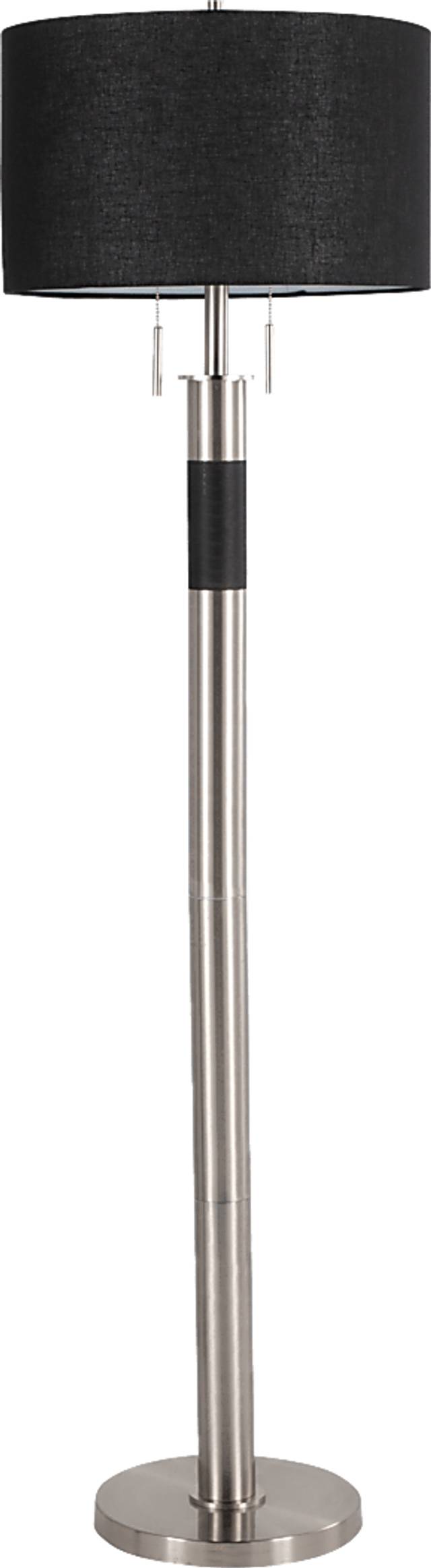 Cozette Black Floor Lamp - Thumbnail - Image 5