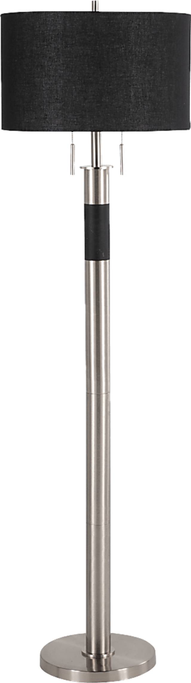 Cozette Black Floor Lamp - Thumbnail - Image 1