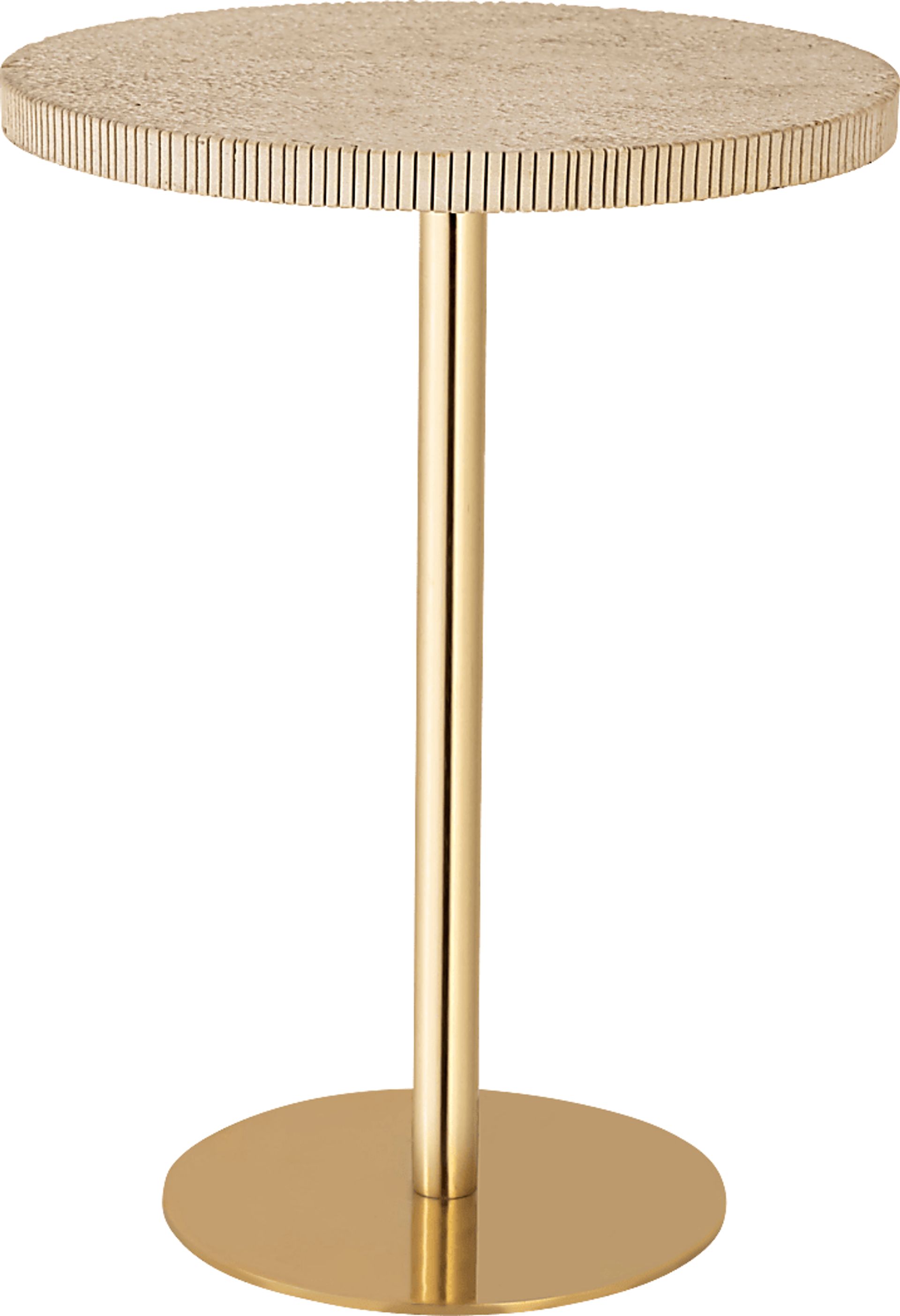 Cozine Gold Side Table - Image 1
