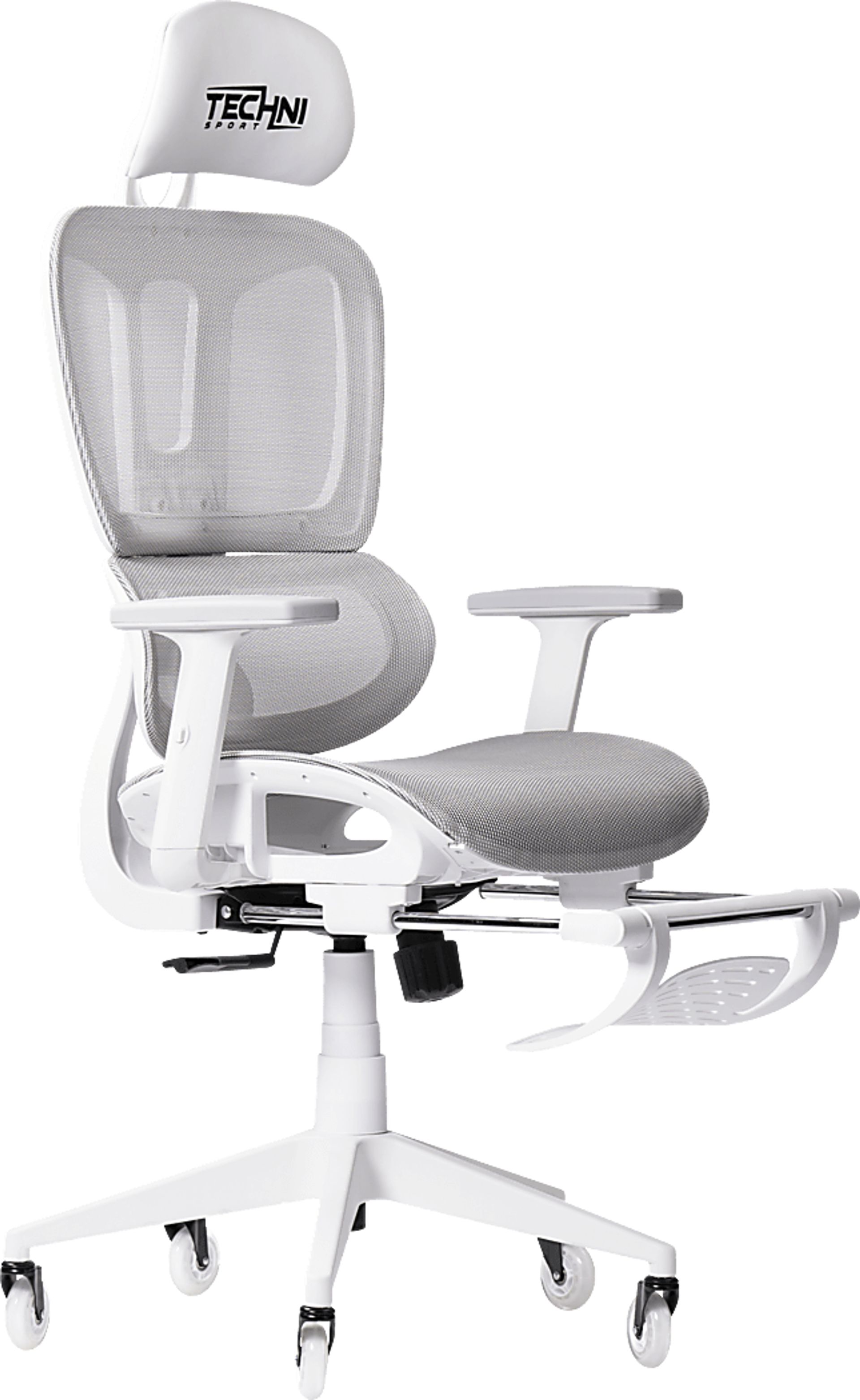Cozrus Gray/White Gaming Chair - Image 11