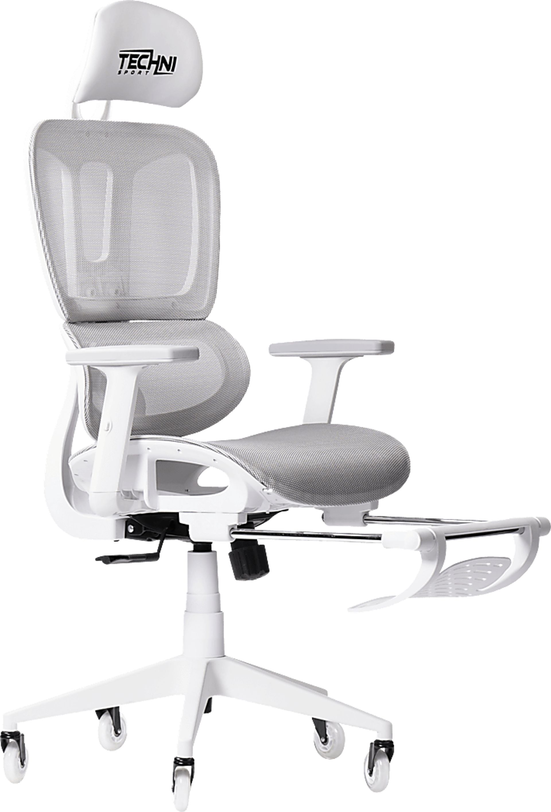 Cozrus Gray/White Gaming Chair - Image 12
