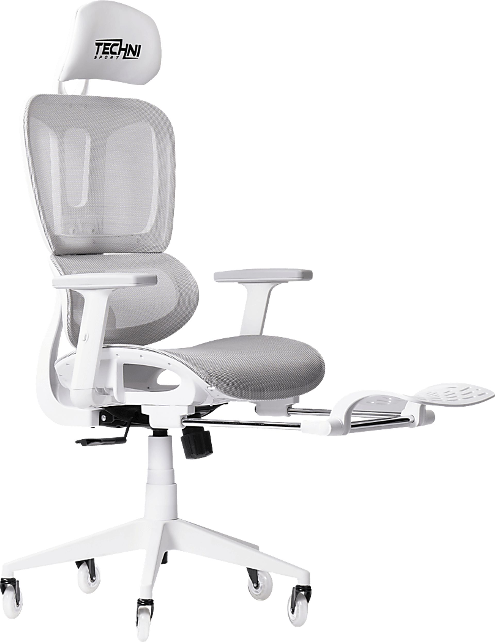 Cozrus Gray/White Gaming Chair - Image 13