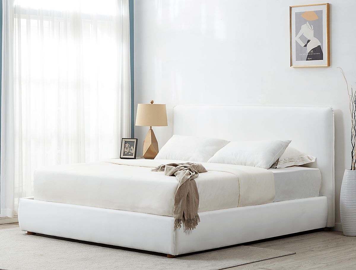 Craan White Queen Bed | Rooms to Go