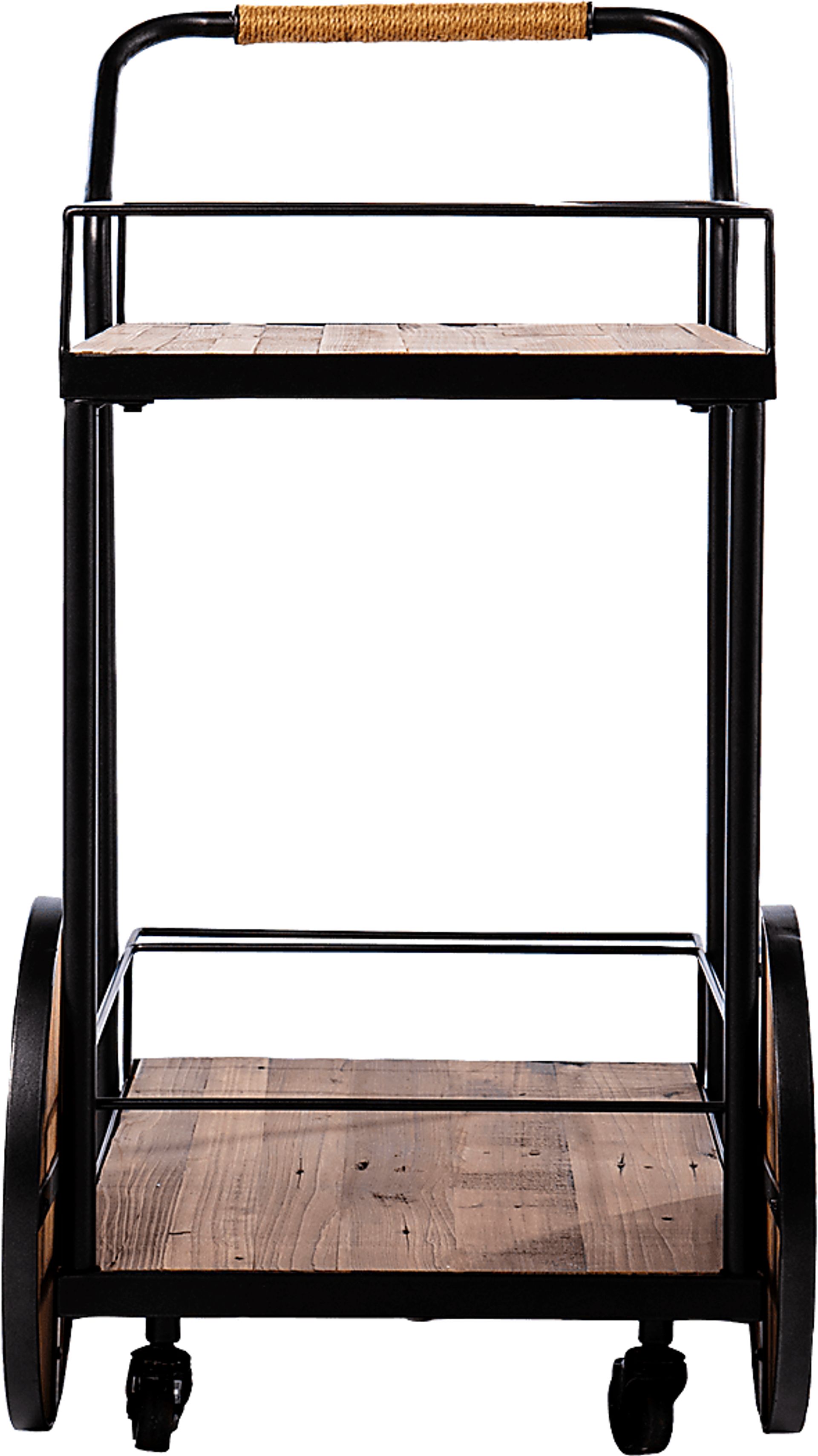 Craddock Natural Barcart - Image 3