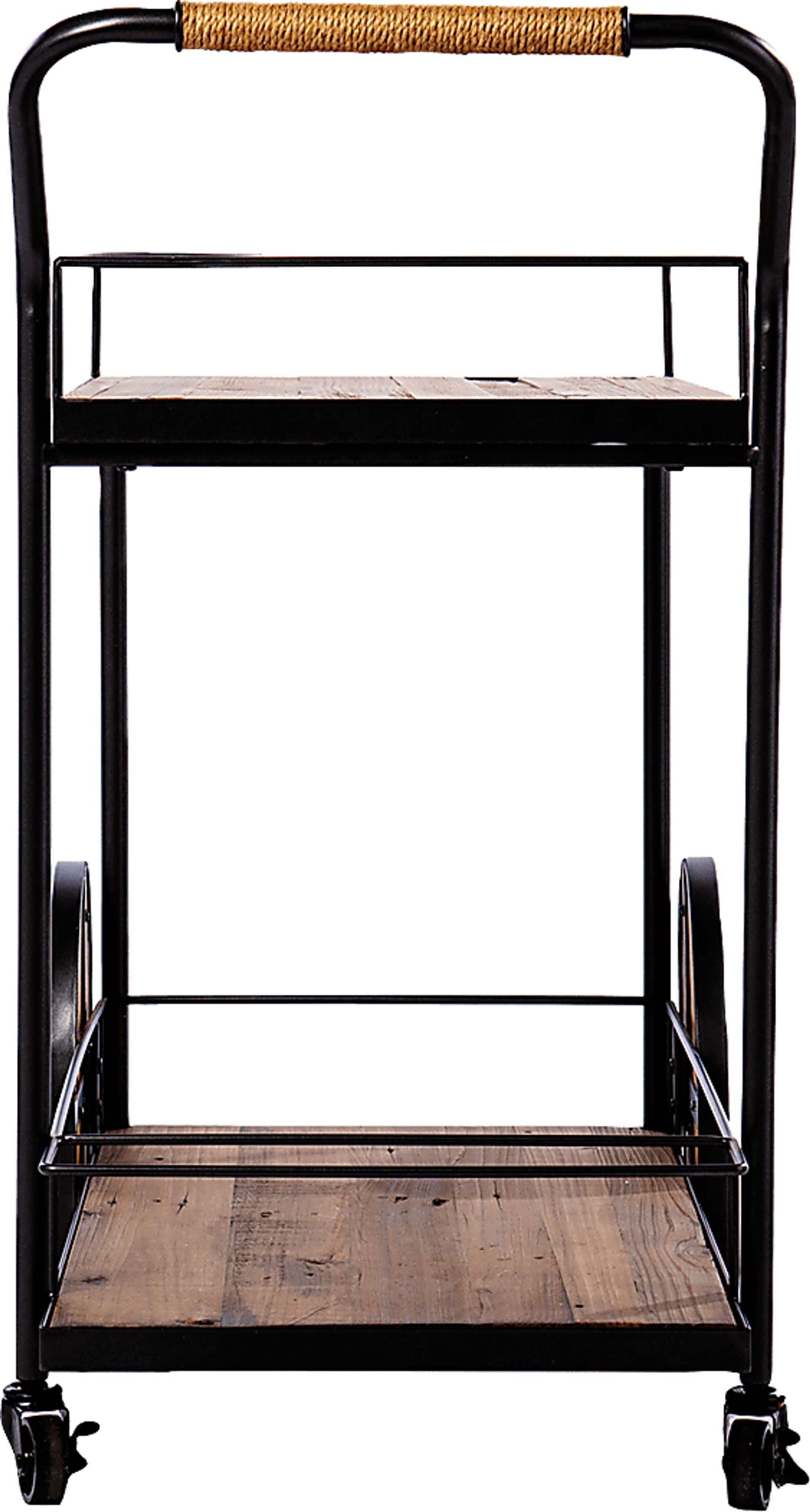 Craddock Natural Barcart - Image 4