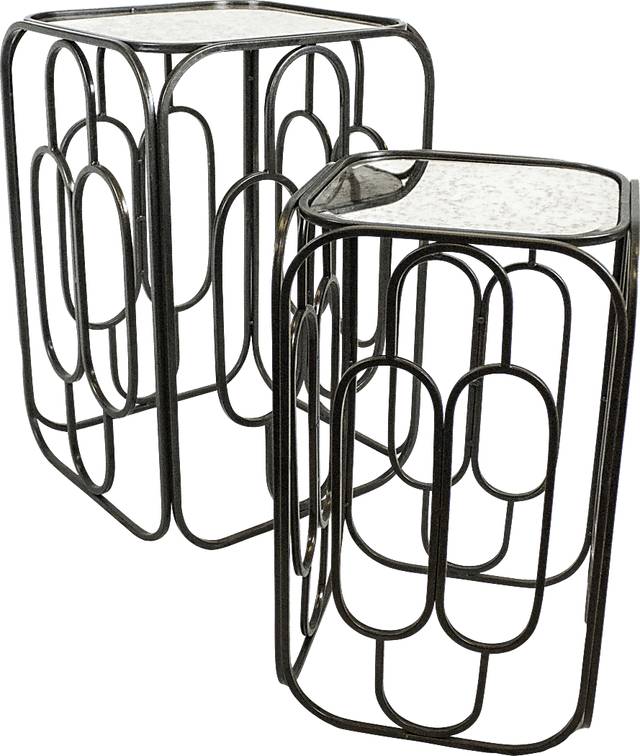 Cragmont Brown Set of 2 Accent Tables - Thumbnail - Image 1