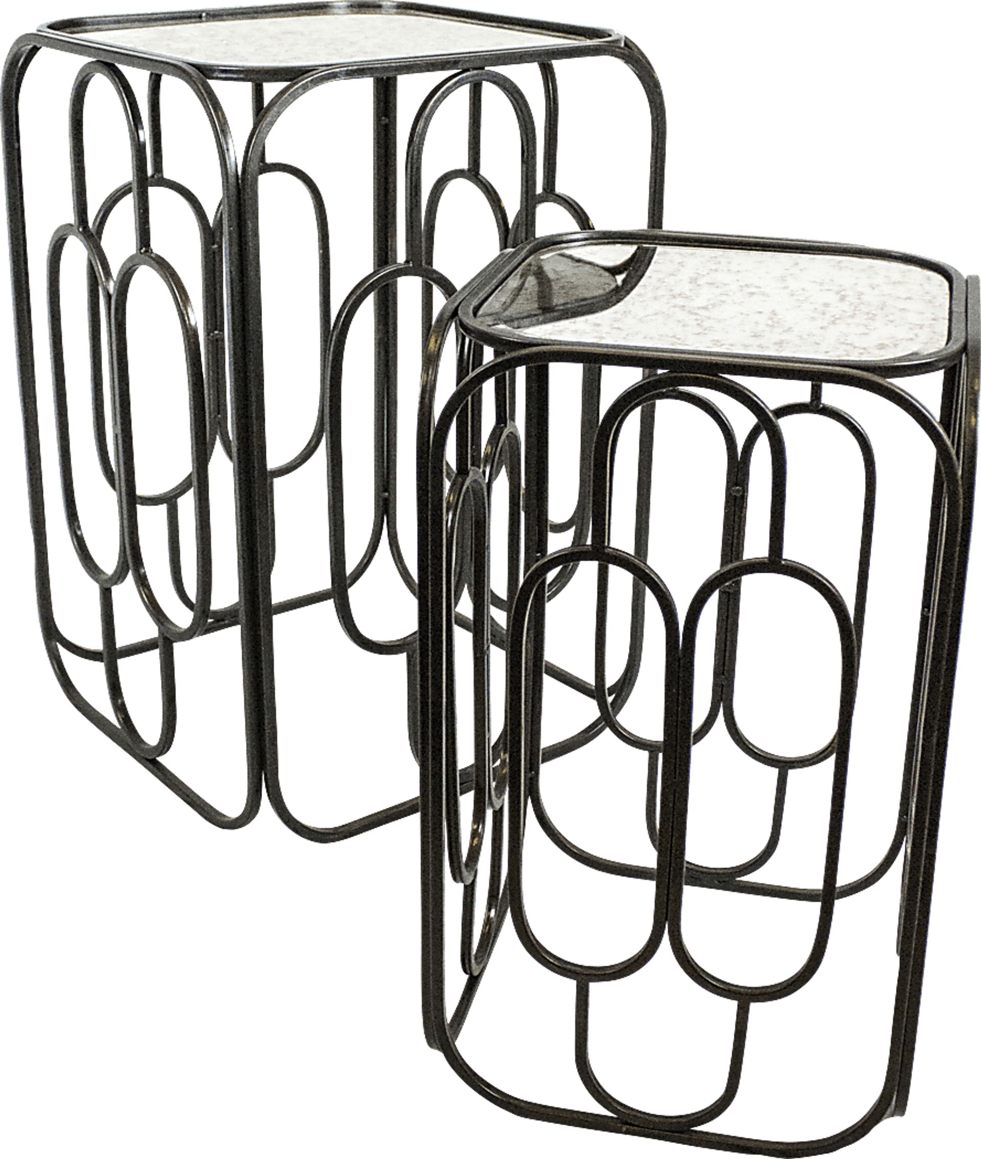 Cragmont Brown Set of 2 Accent Tables - Image 1