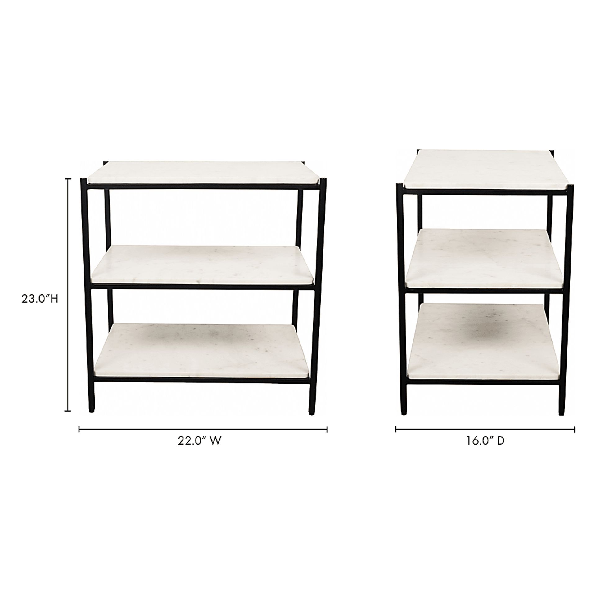 Cragmont White Nightstand - Image 5