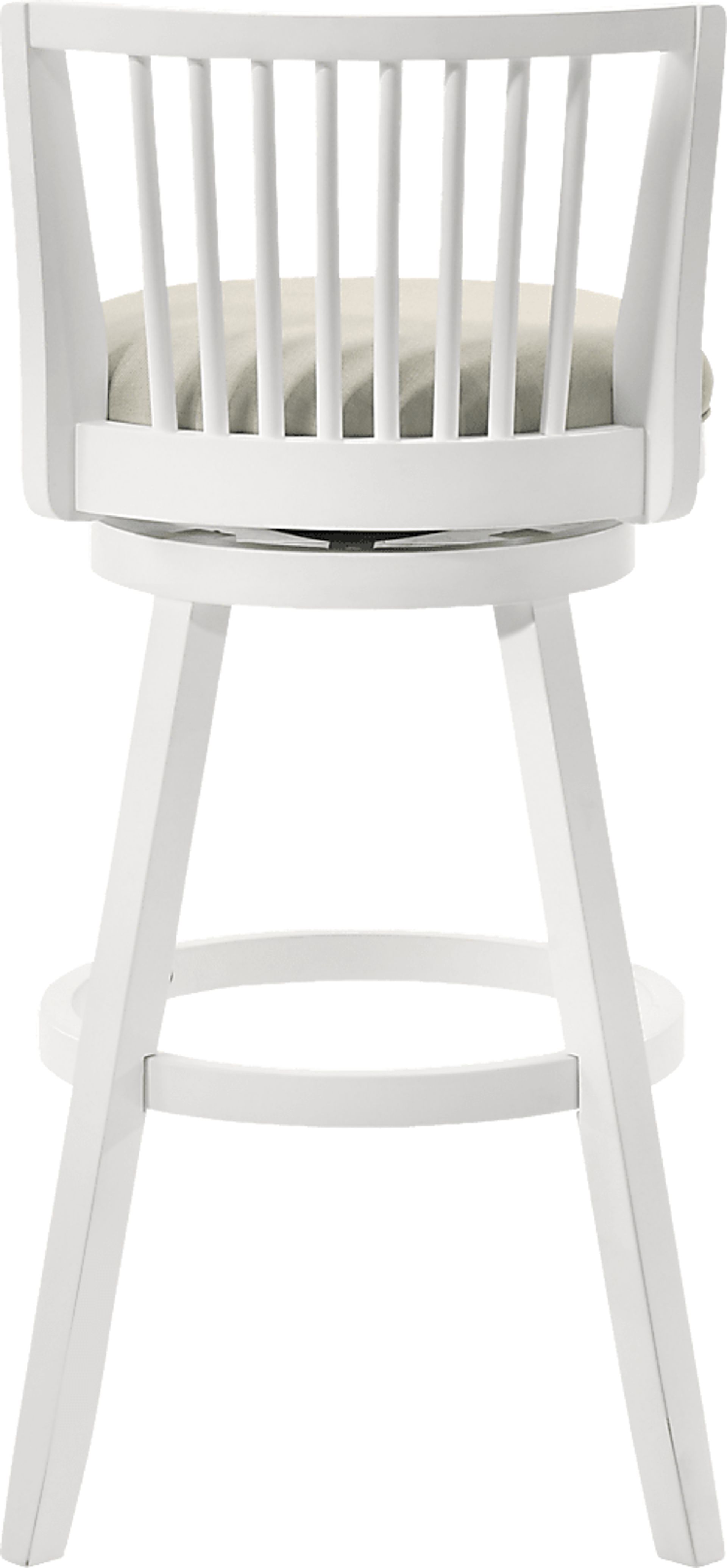 Cragy I White and Beige Barstool - Image 6