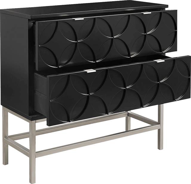 Craigmont Black Accent Cabinet - Thumbnail - Image 1