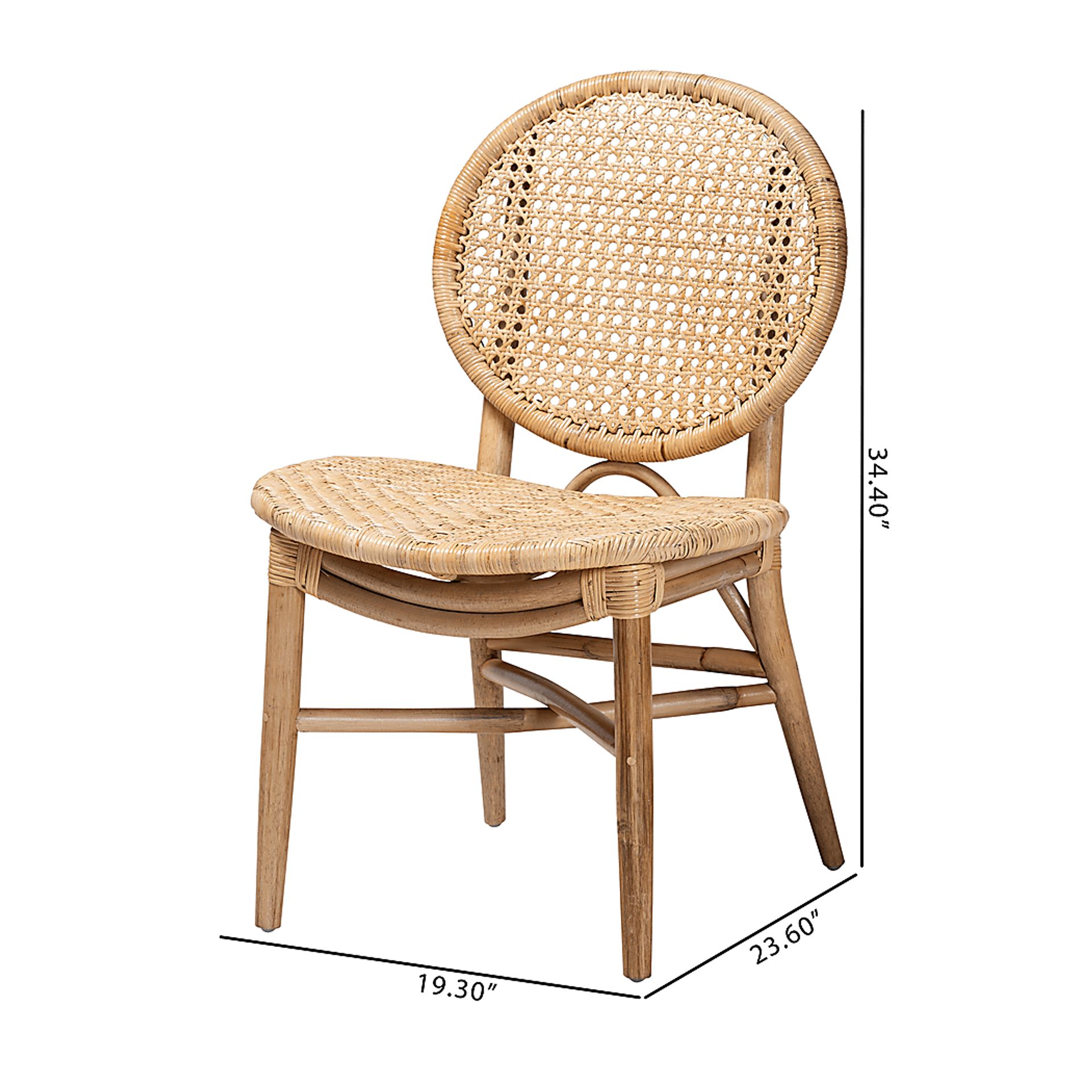 Craigo Brown Side Chair - Image 11