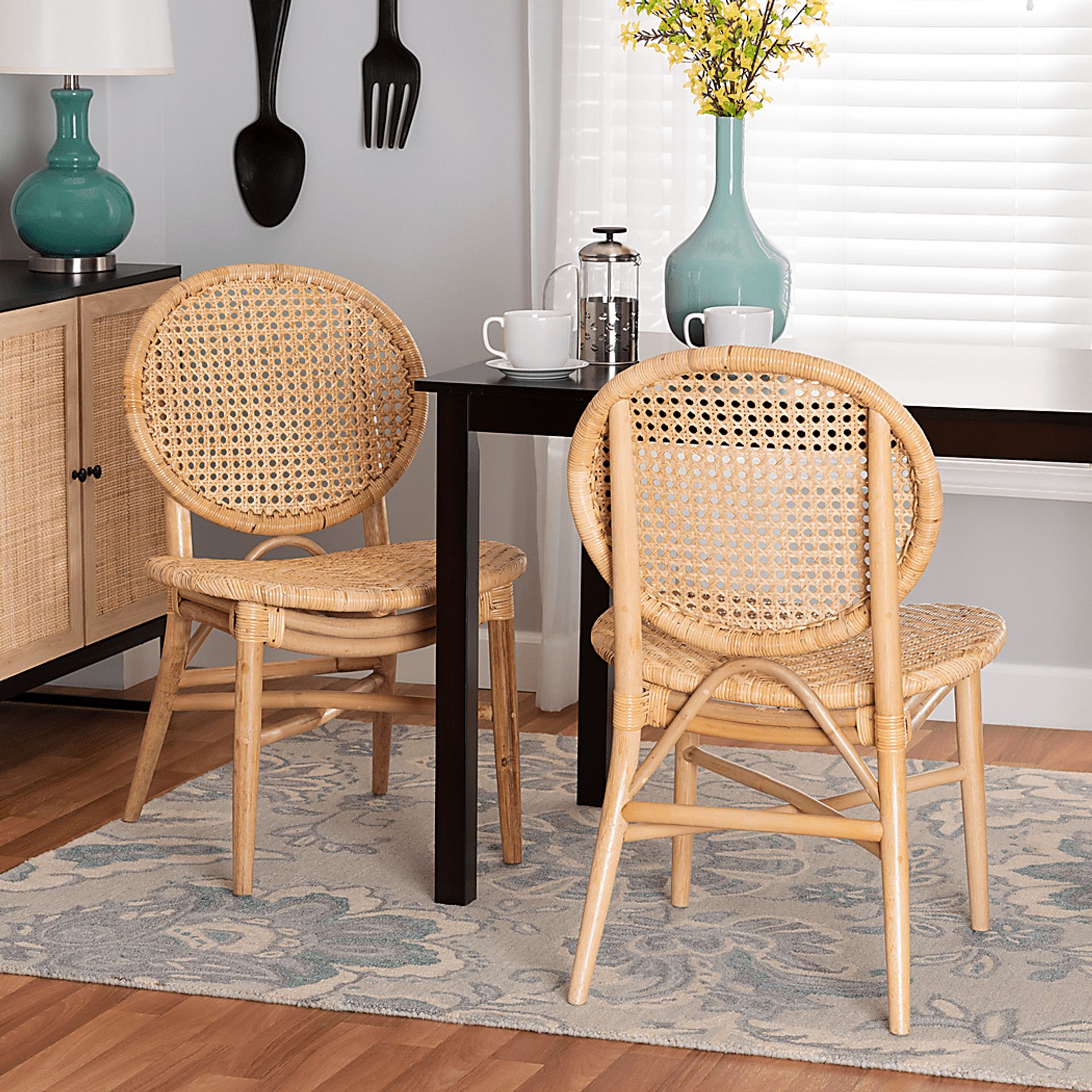 Craigo Brown Side Chair - Image 2