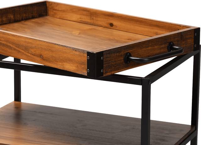 Cranbrook Oak Bar Cart - Thumbnail - Image 7