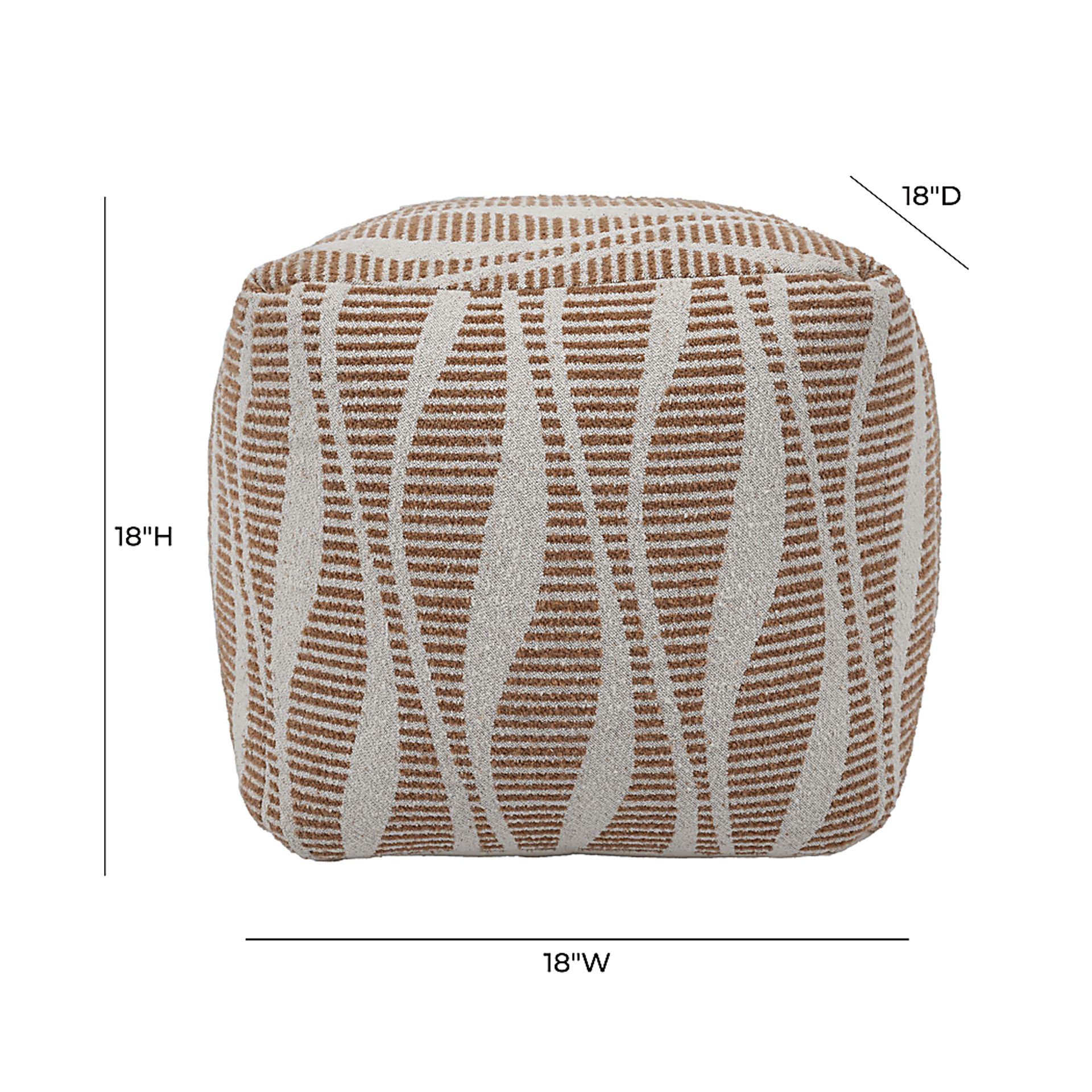 Cranburne Beige Ottoman - Image 6