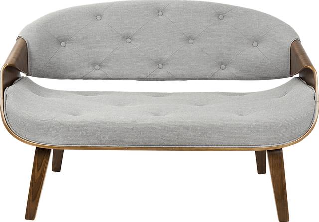 Cranleigh Gray Settee - Thumbnail - Image 2