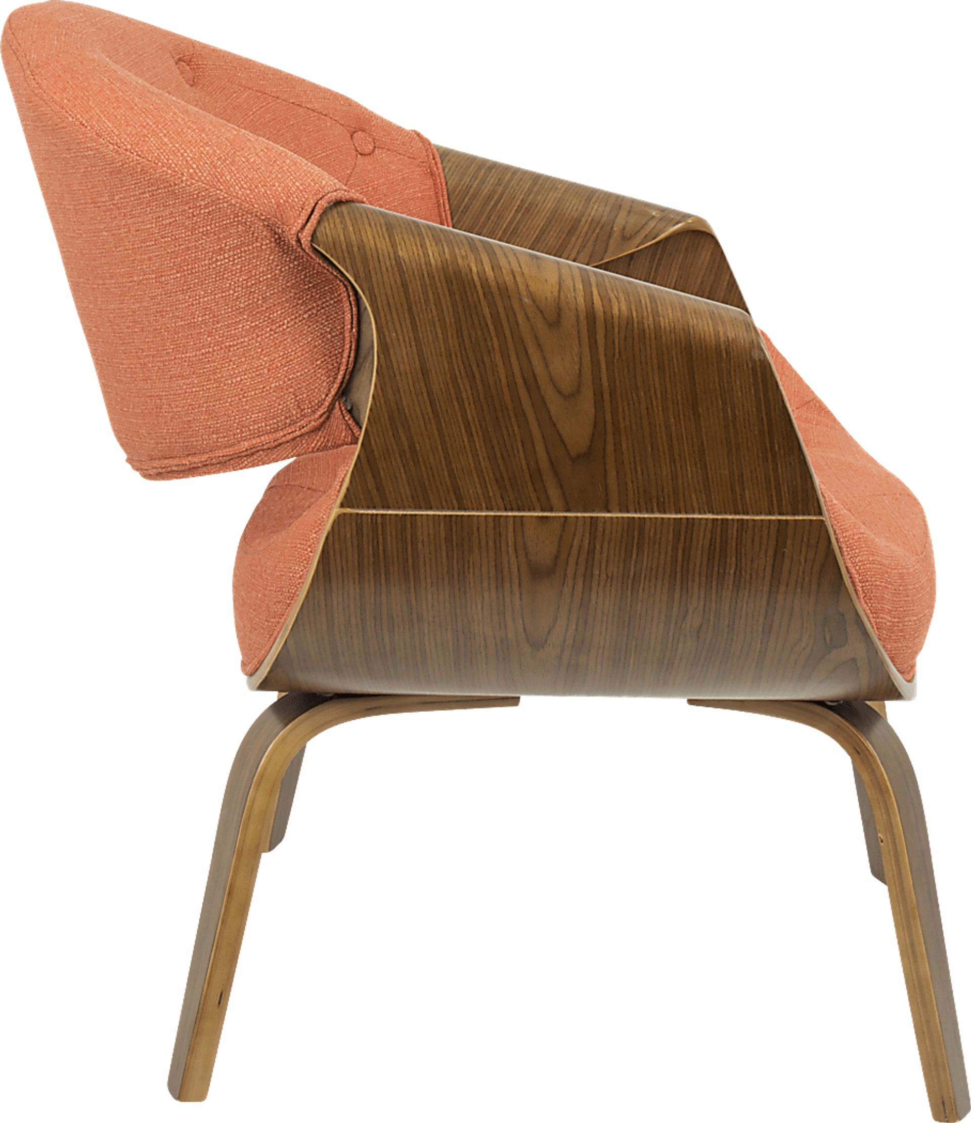 Cranleigh Orange Accent Chair - Image 3