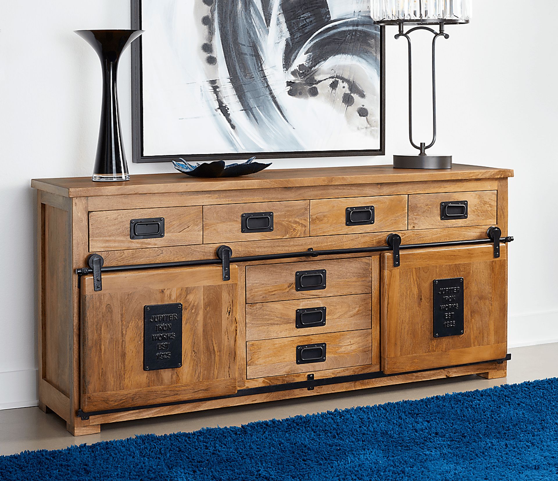 Cranman Natural Credenza - Image 11