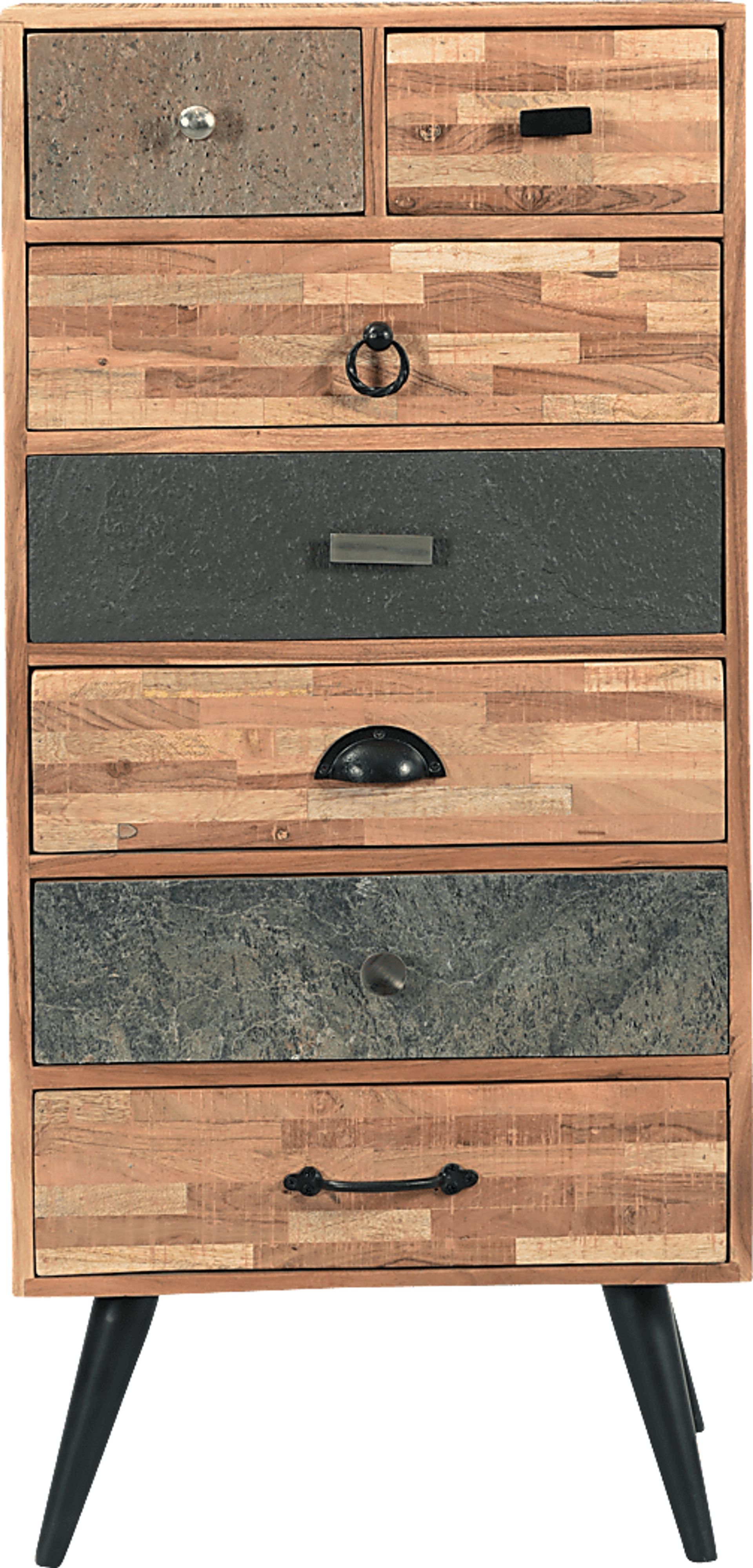 Cranmore Brown Tall Accent Cabinet - Image 4