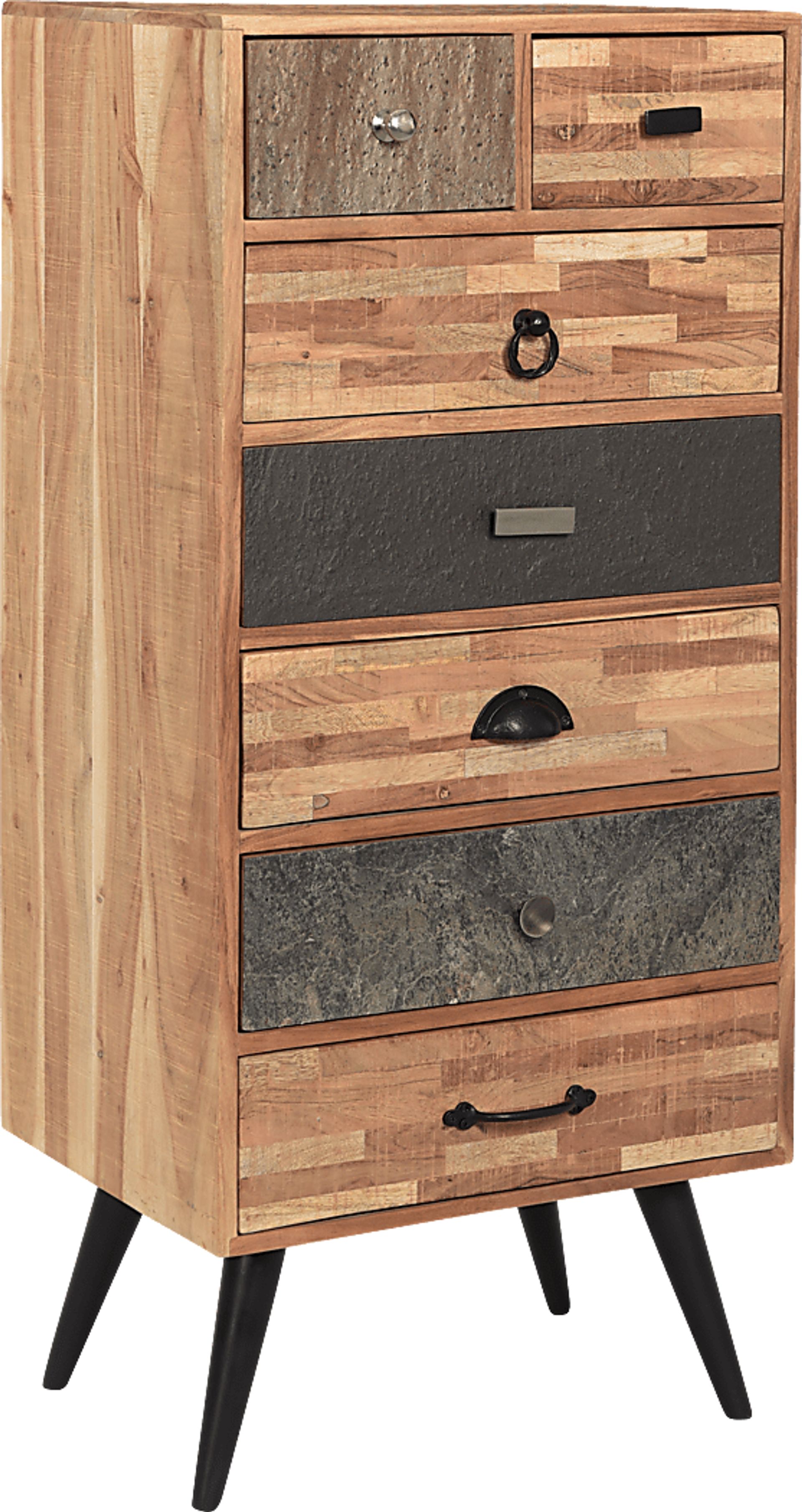 Cranmore Brown Tall Accent Cabinet - Image 1