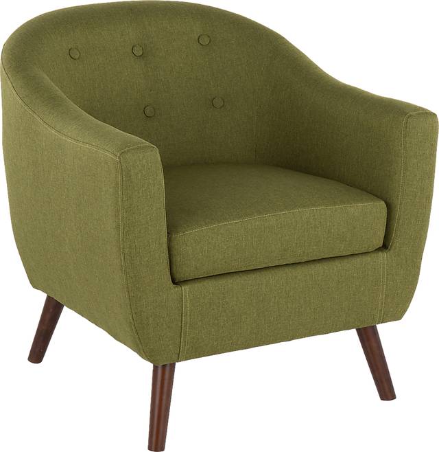Cravenridge Green Accent Chair - Thumbnail - Image 1