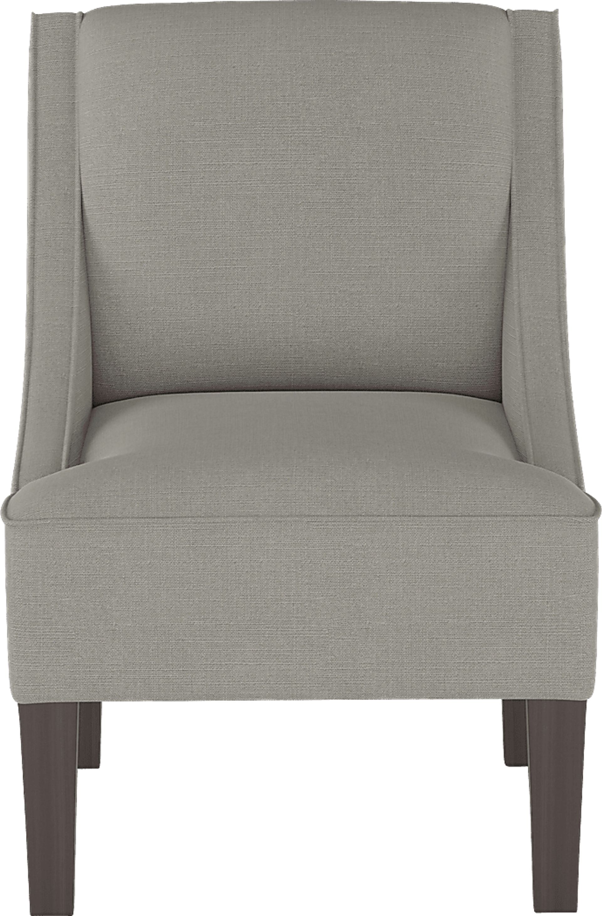 Creamy Hues Gray Accent Chair - Image 2