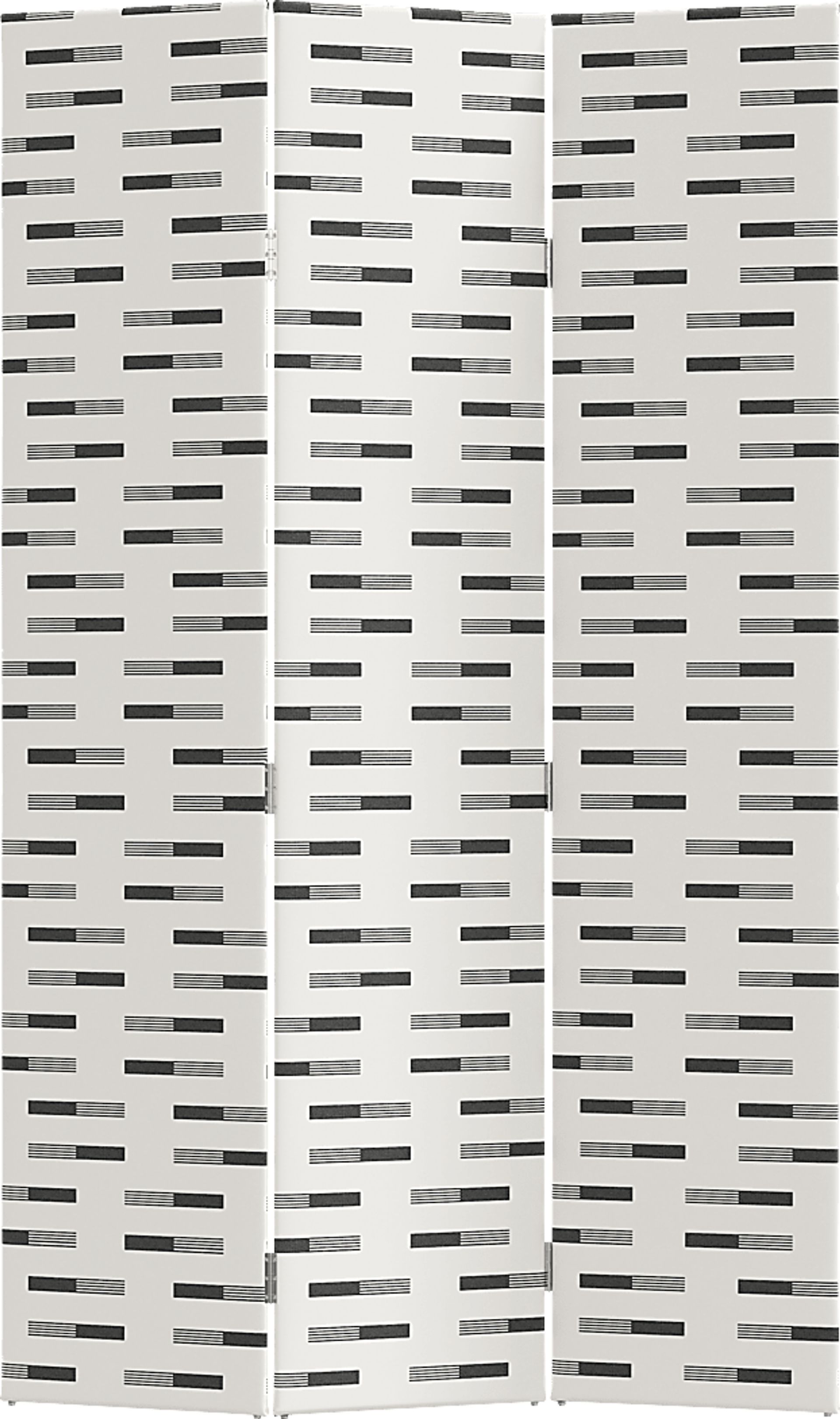 Creamy Hues Off-White Room Screen - Image 1