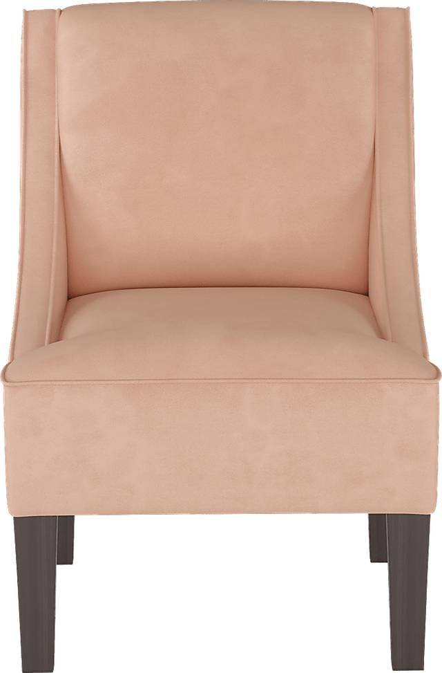 Creamy Hues Pink Accent Chair - Thumbnail - Image 2