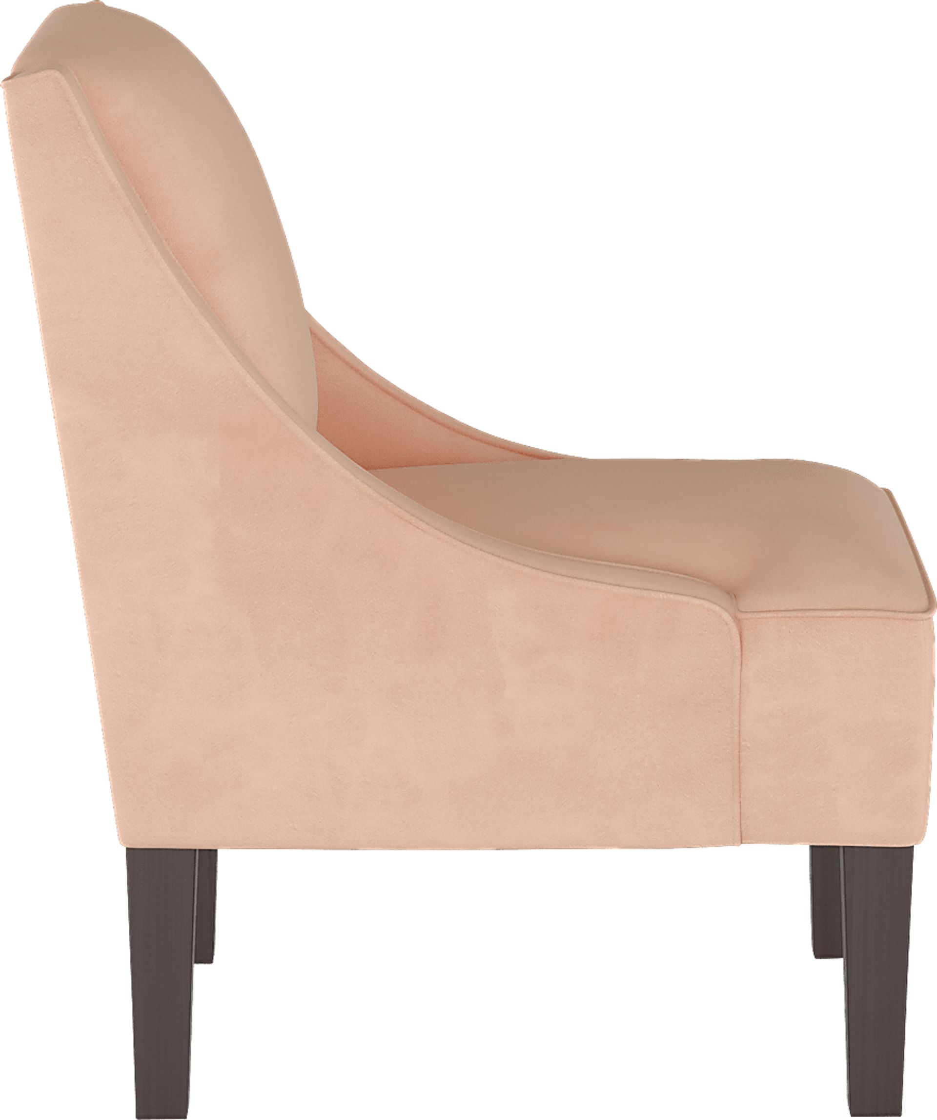 Creamy Hues Pink Accent Chair - Image 3