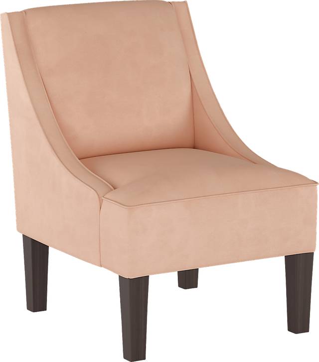 Creamy Hues Pink Accent Chair - Thumbnail - Image 1