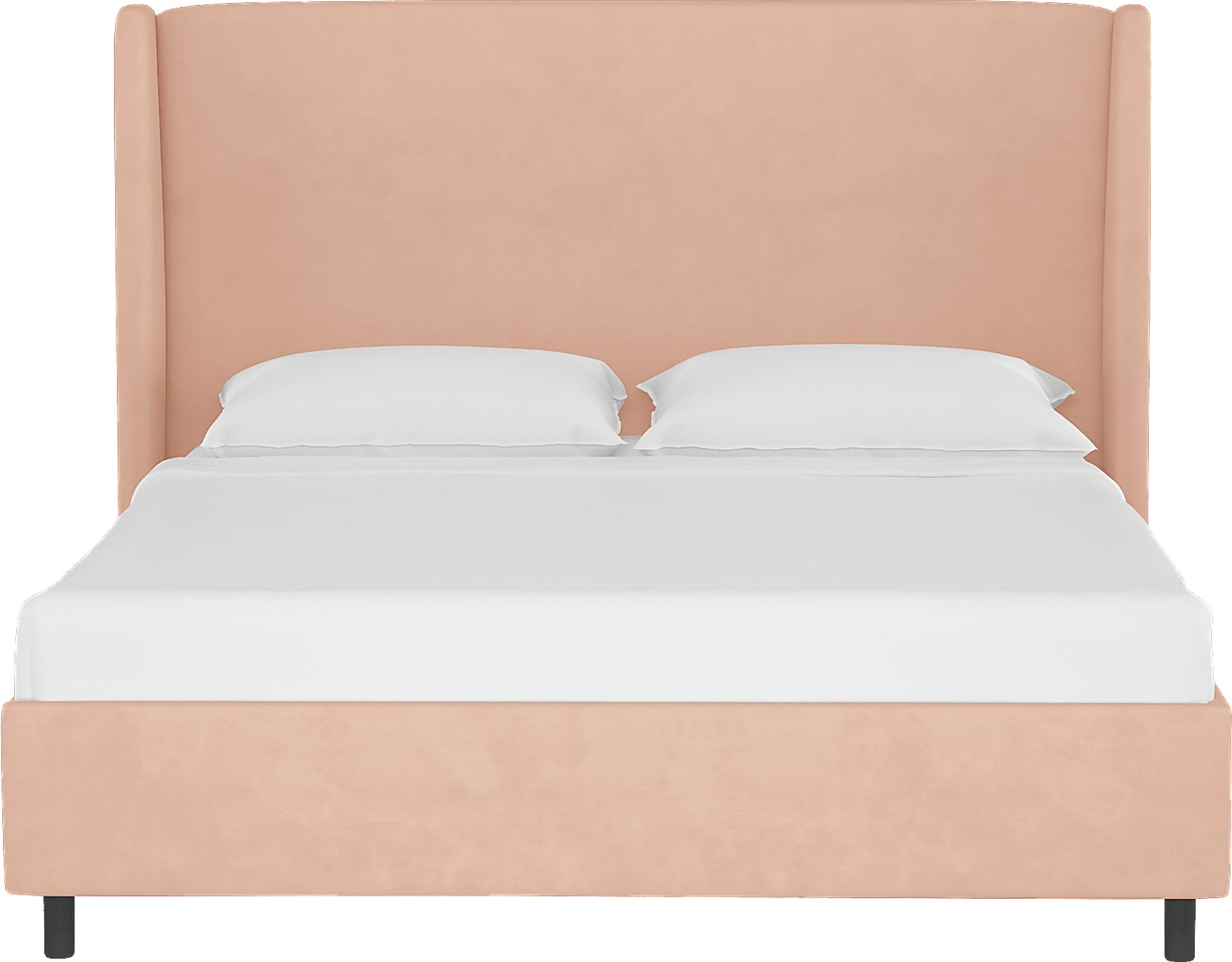 Kids Creamy Hues Pink Full Upholstered Bed - Image 2