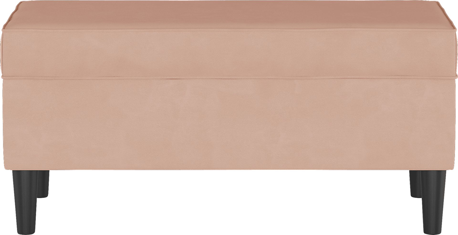 Creamy Hues Pink Storage Bench - Image 2