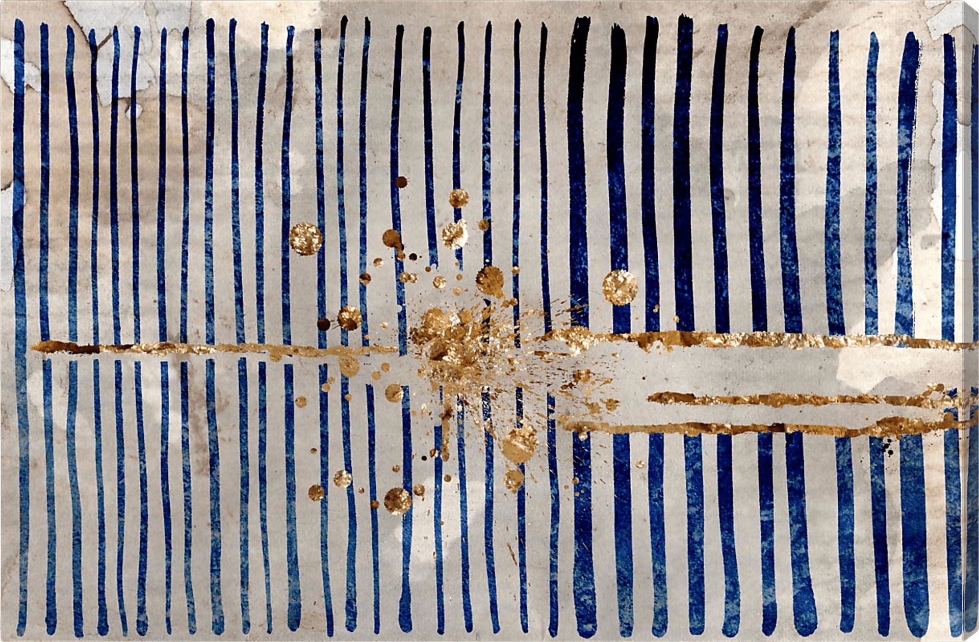 Creative Breakthrough Blue Artwork - Image 1