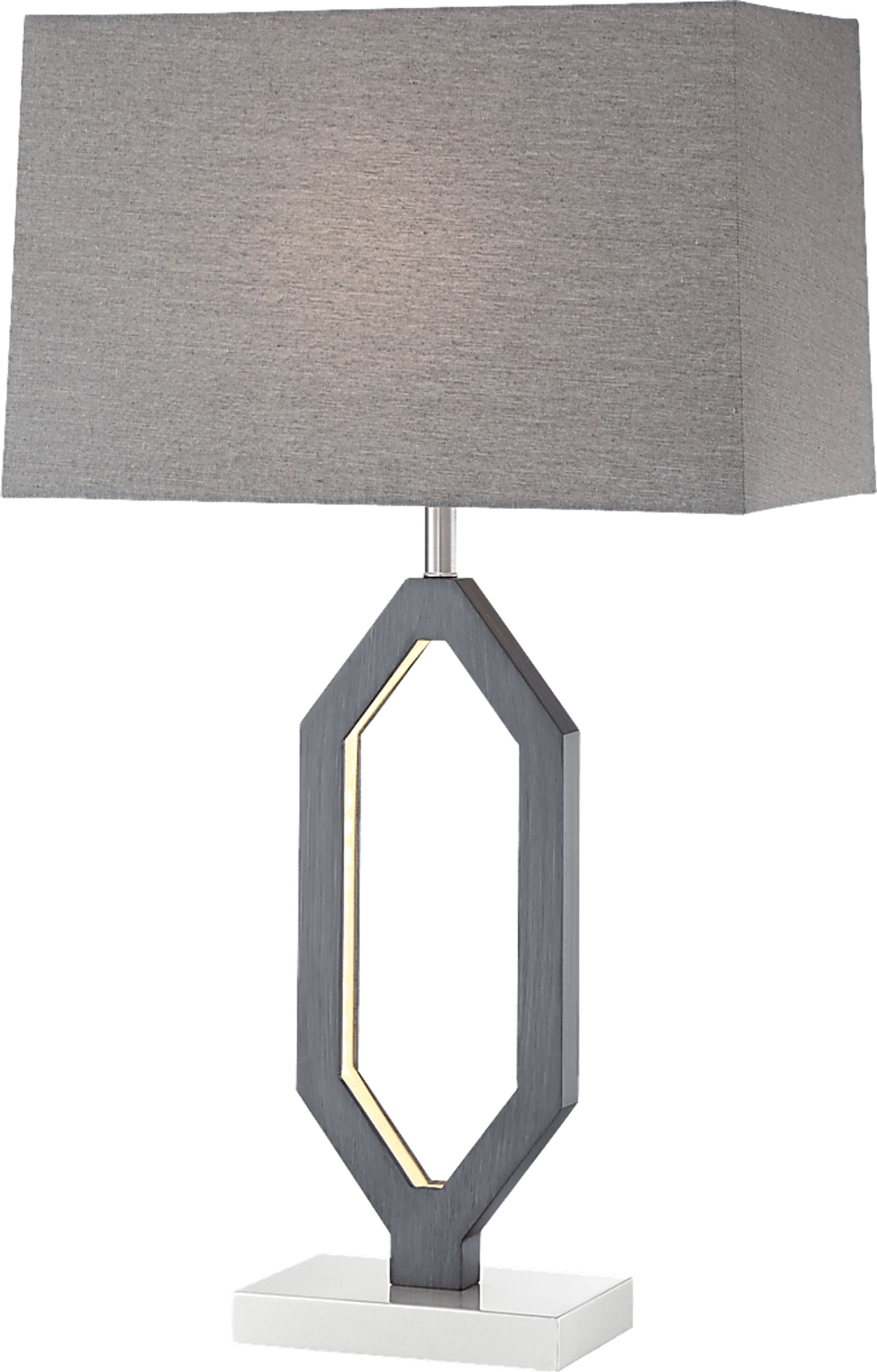 Creek Stone Gray Lamp - Image 1