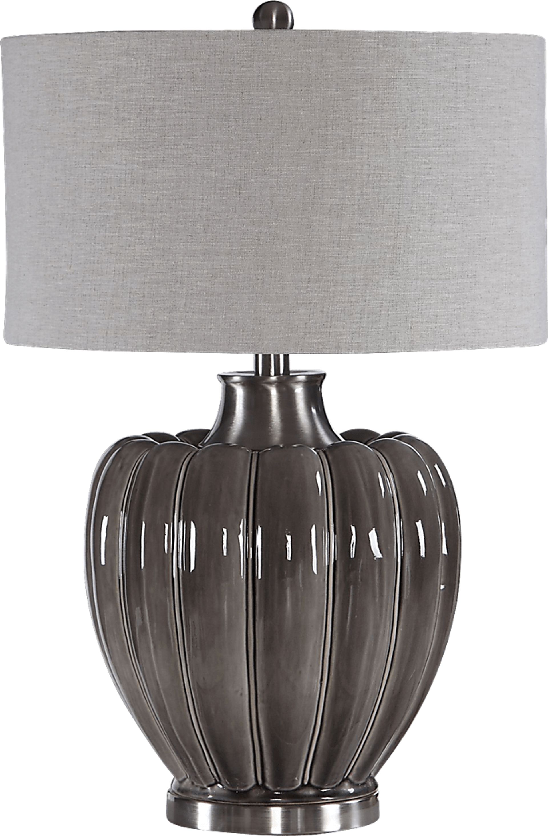Creekbed Gray Lamp - Image 2
