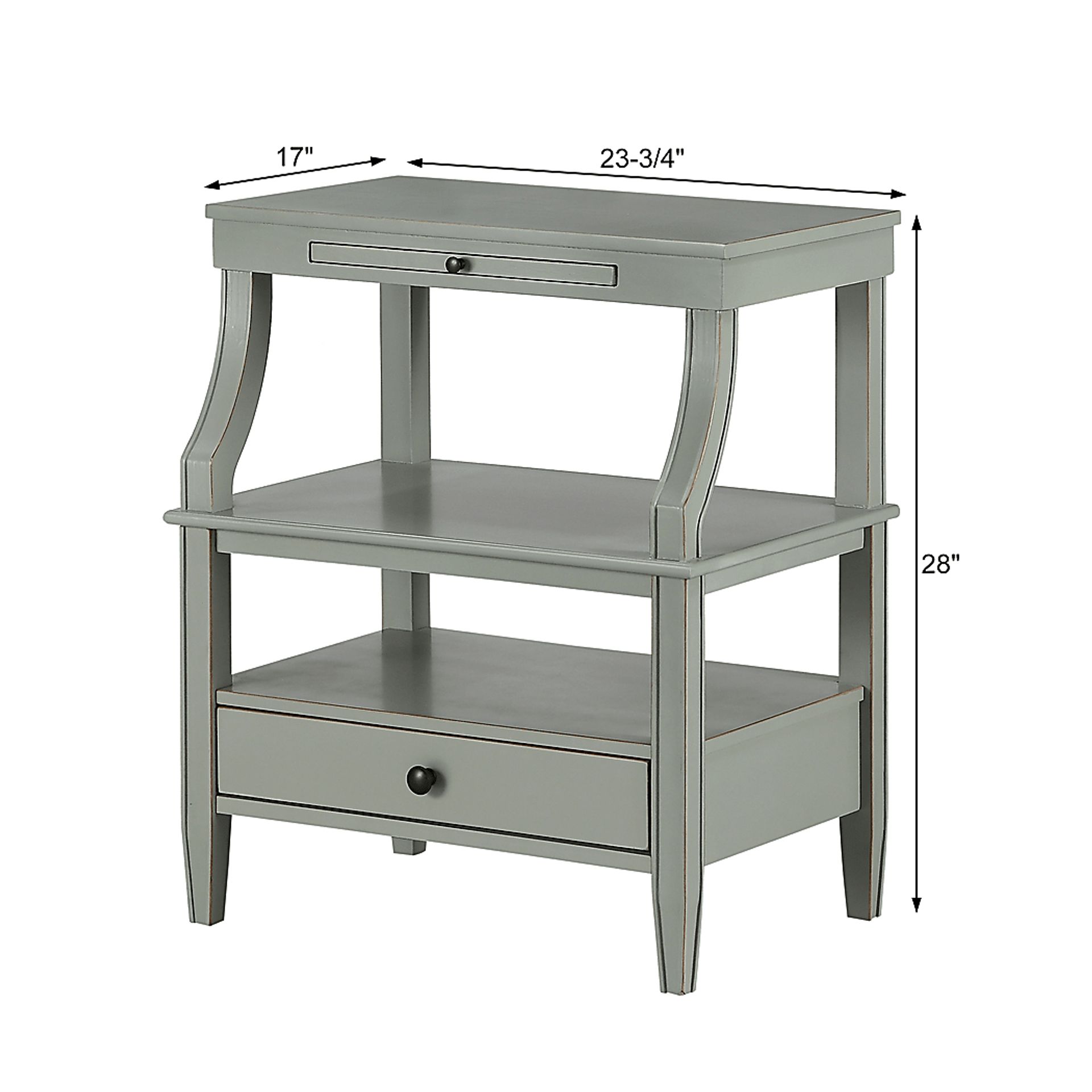 Creekglen Gray End Table - Image 10