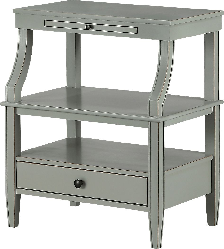 Creekglen Gray End Table