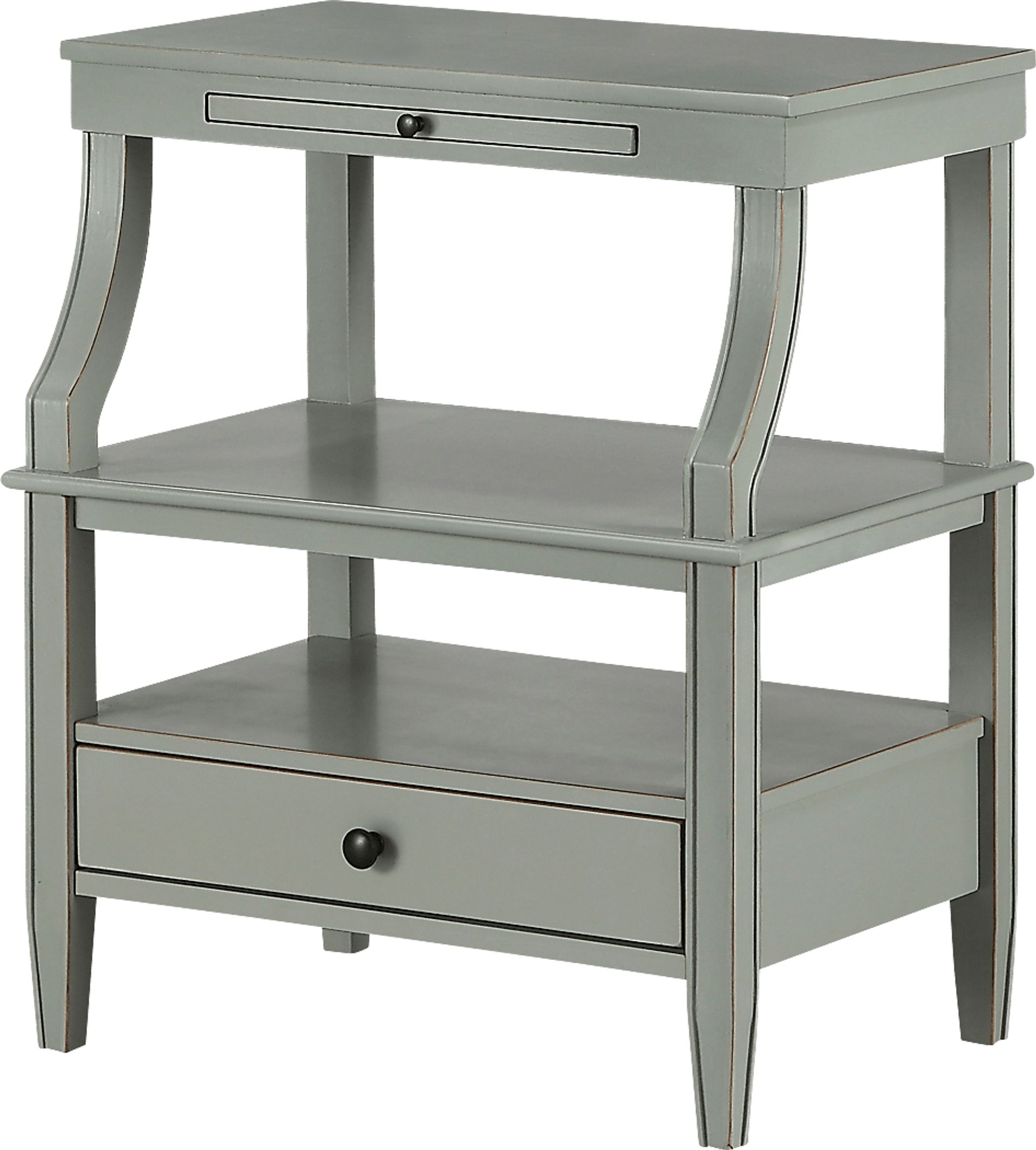 Creekglen Gray End Table - Image 1