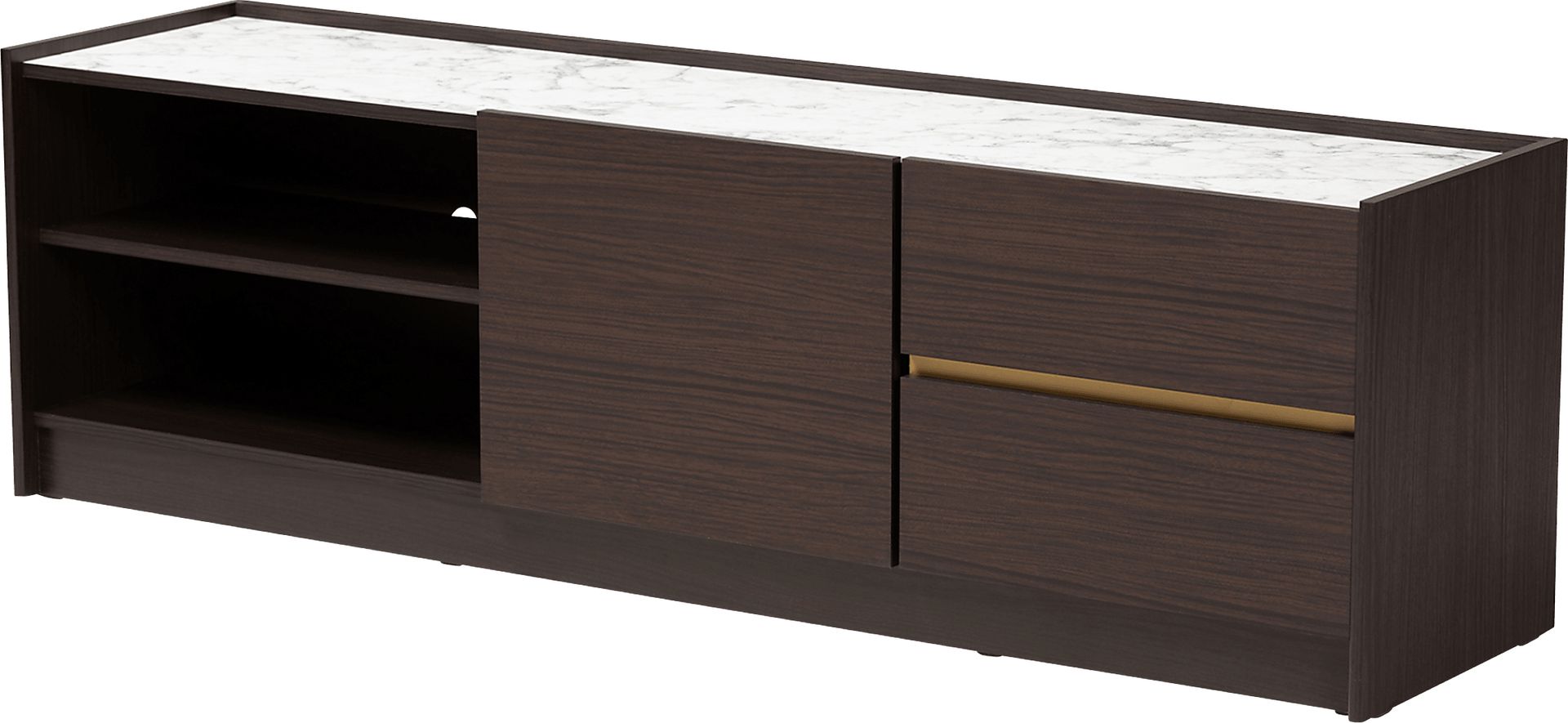 Creeksay Brown 63 in. Console - Image 1