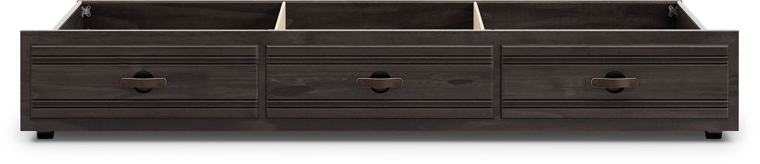 Kids Creekside 2.0 Charcoal Twin Storage Trundle
