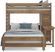 Kids Creekside 2.0 Chestnut Twin/Full Loft with Loft Chest and Desk Attachment