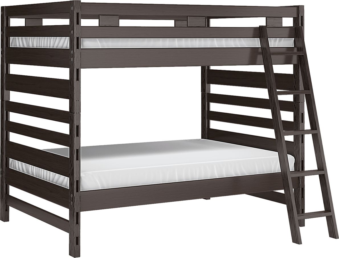 Creekside 4 Pc Charcoal Gray Full/Full Bunk Bed Rooms To Go
