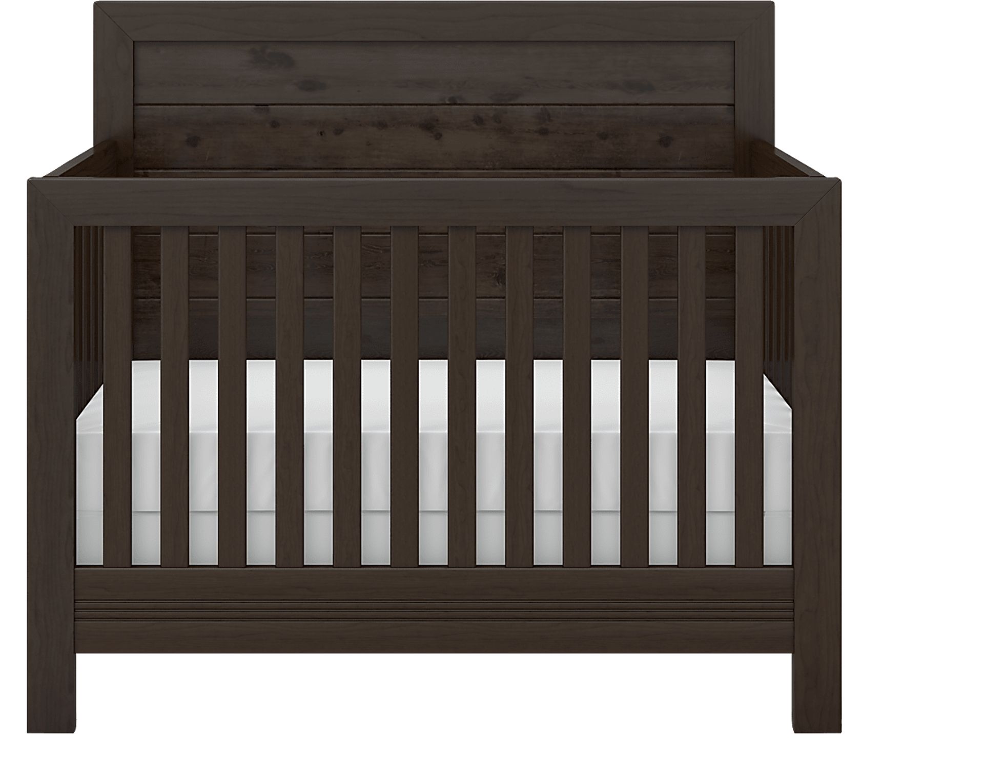 Creekside Charcoal 6 Pc Nursery with Toddler & Conversion Rails - Image 4
