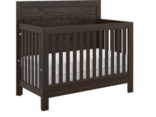Creekside Charcoal 6 Pc Nursery with Toddler & Conversion Rails - Thumbnail - Image 3