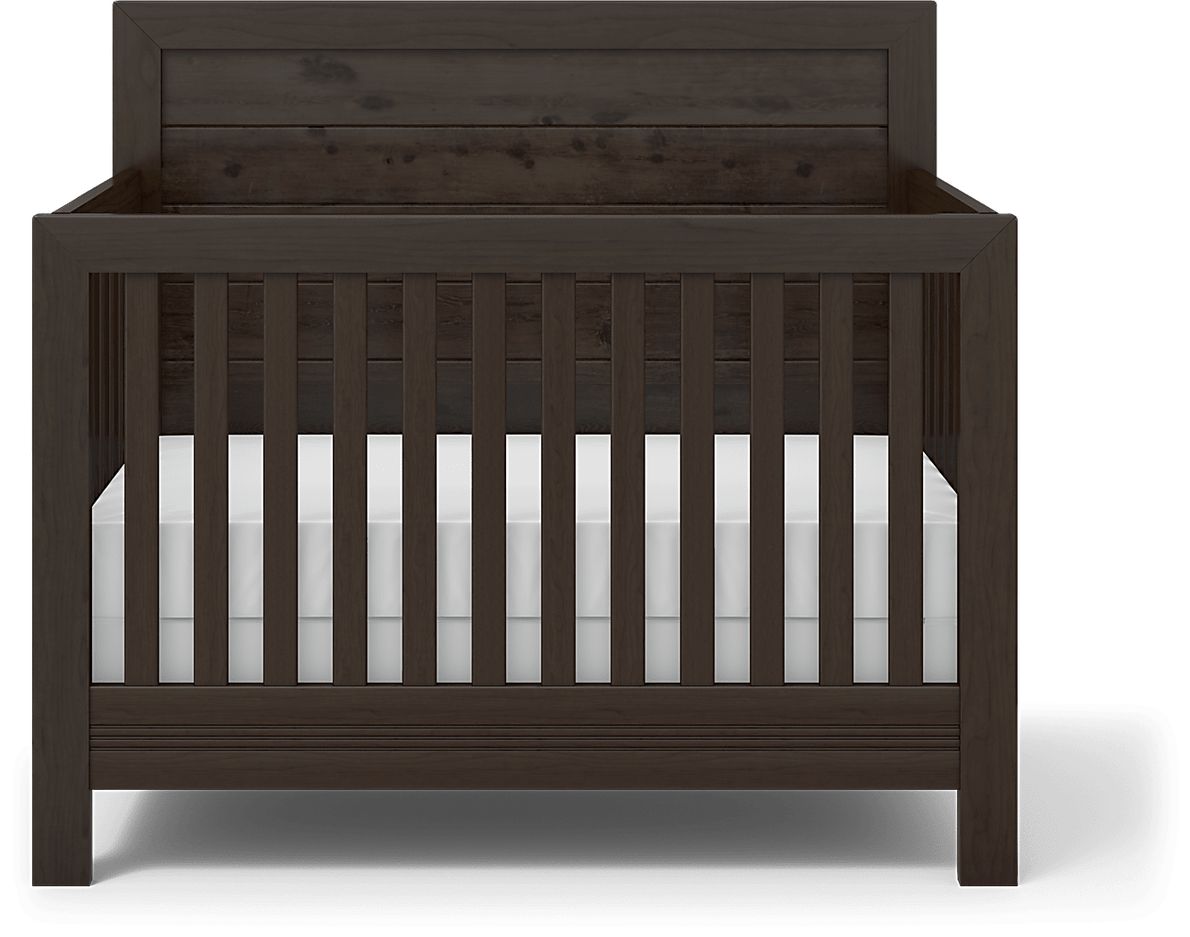 Creekside 2.0 Charcoal 6 Pc Nursery with Toddler and Full Conversion