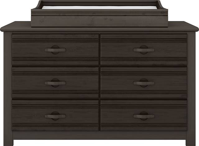 Creekside Charcoal 6 Pc Nursery with Toddler & Conversion Rails - Thumbnail - Image 8