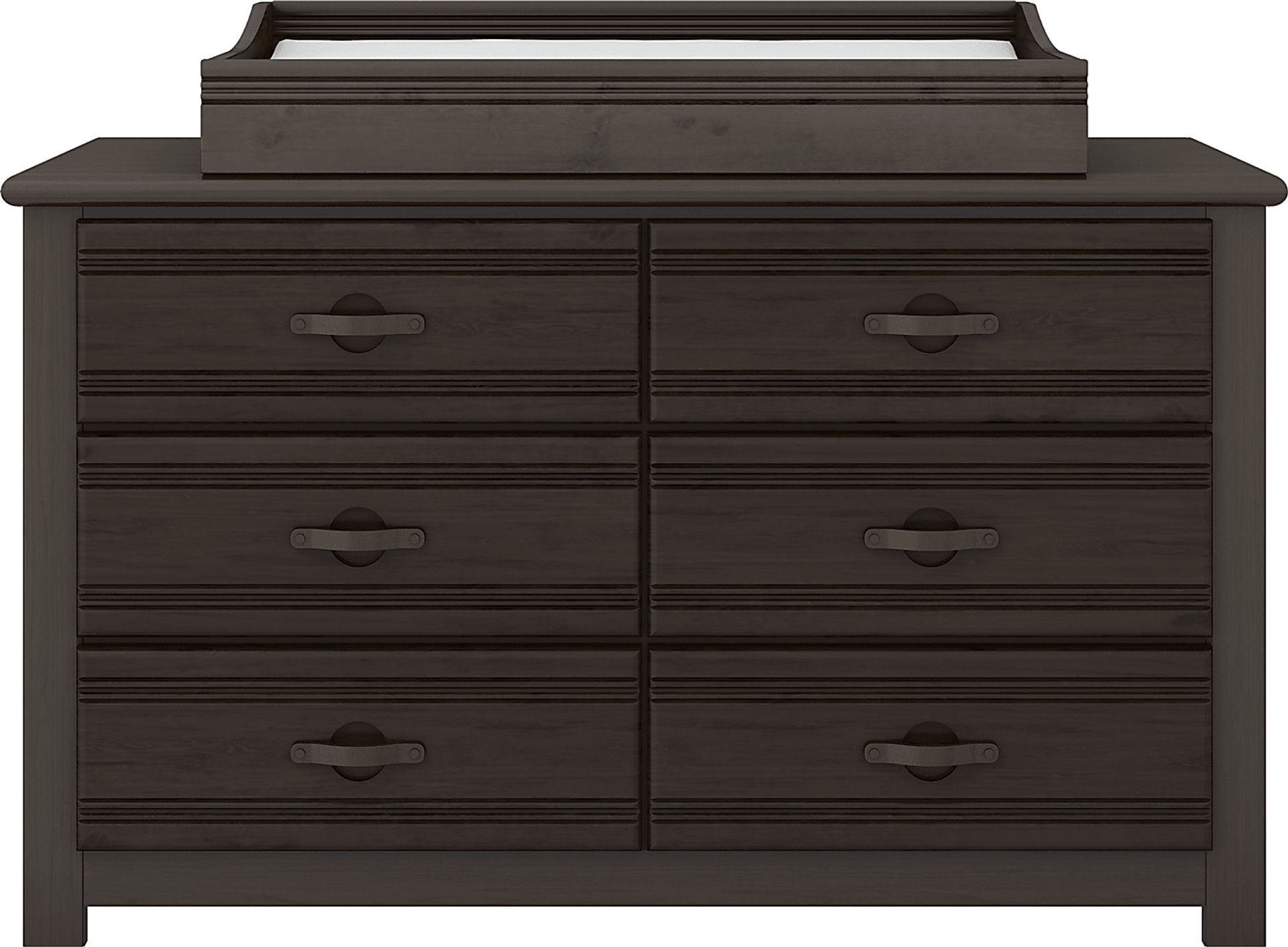 Creekside Charcoal 6 Pc Nursery with Toddler & Conversion Rails - Image 8